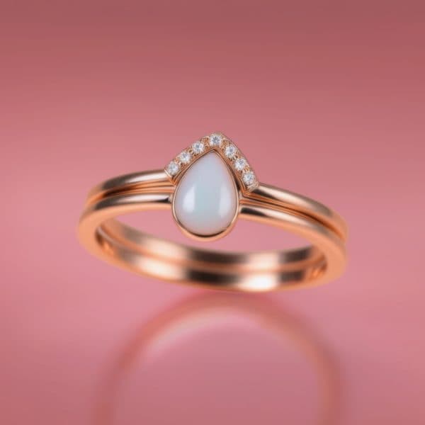 KIT DIY Bijou Lait Maternel - Bague "Together" avec Bague à empiler