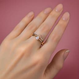 Kit DIY Bijoux au Lait Maternel - Set: Collier "Together" + Bague Goutte - thumbnail 4