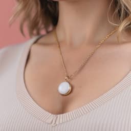 Kit DIY Bijoux au Lait Maternel - Set: Collier 18mm "Circle of Life" + Bague - thumbnail 2