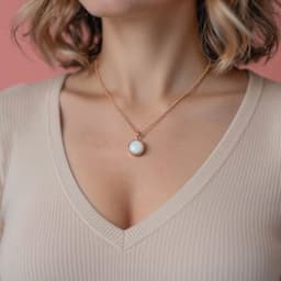 Kit DIY Bijoux au Lait Maternel - Set: Collier 12mm "Circle of Life" + Bracelet + Bague + Boucles d'oreilles - thumbnail 2